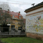 Mural-svetog-Djordja-u-dvoristu-katolicke-crkve-Indjija2